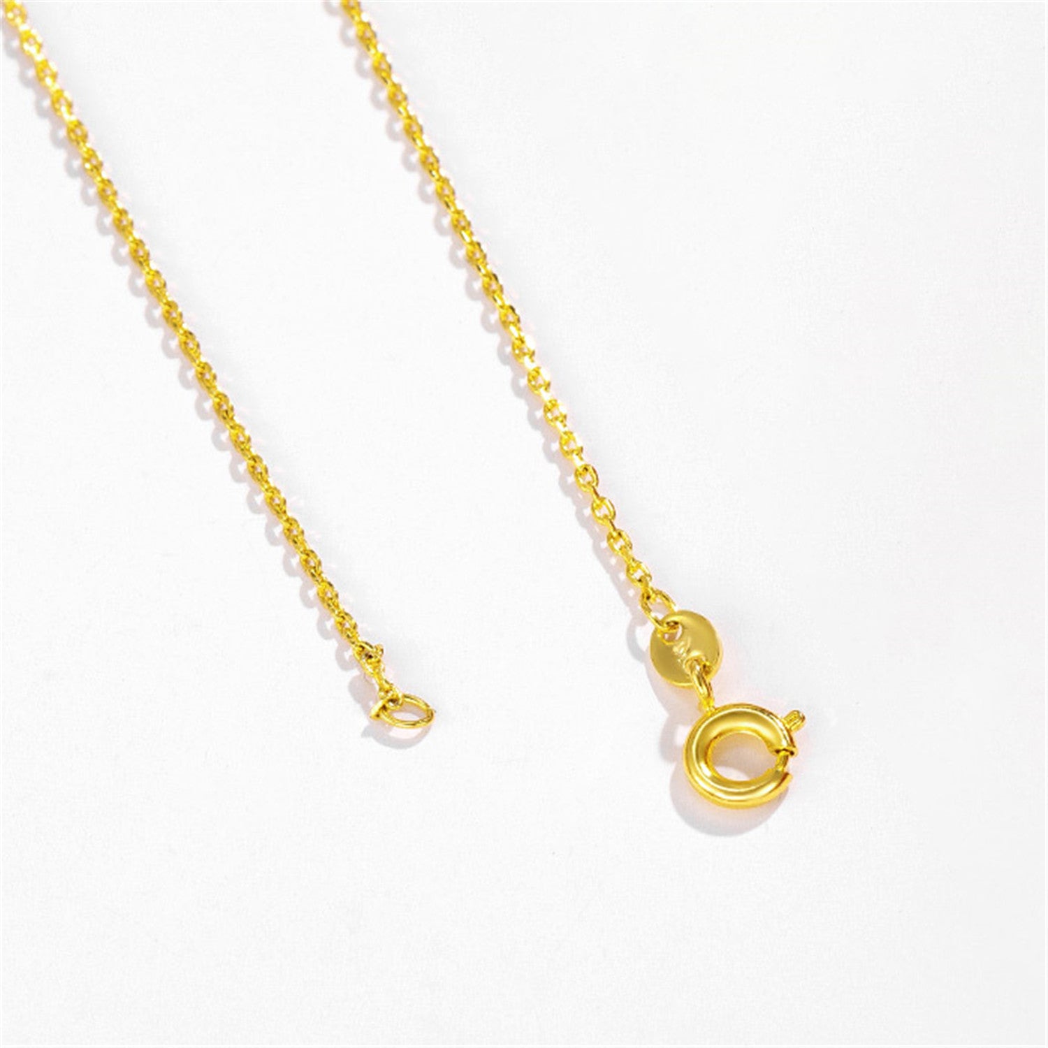 Fishbone Pendant,24K Gold Plated,With Cubic Zirconia